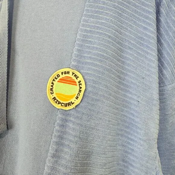 Rip Curl Women's Periwinkle Zip Up Hooded Soft Jacket Size Small - Picture 4 of 9